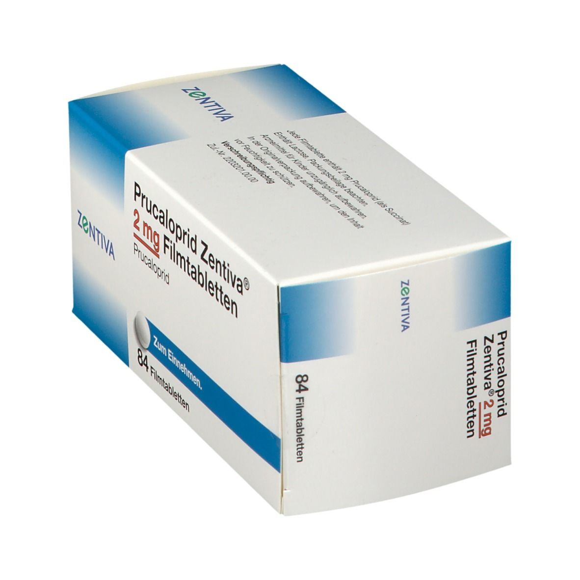 Prucaloprid Zentiva 2 mg Filmtabletten 84 St