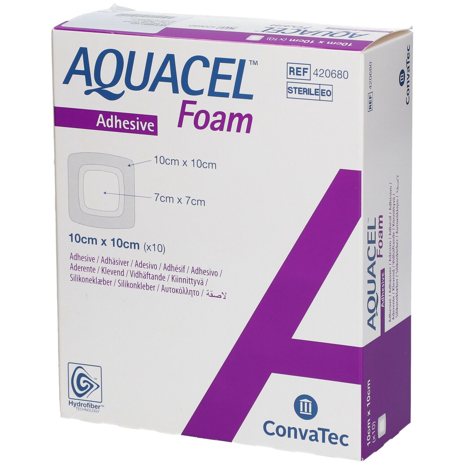 AQUACEL® Foam 10 cm x 10 cm 10 St shopapotheke.at