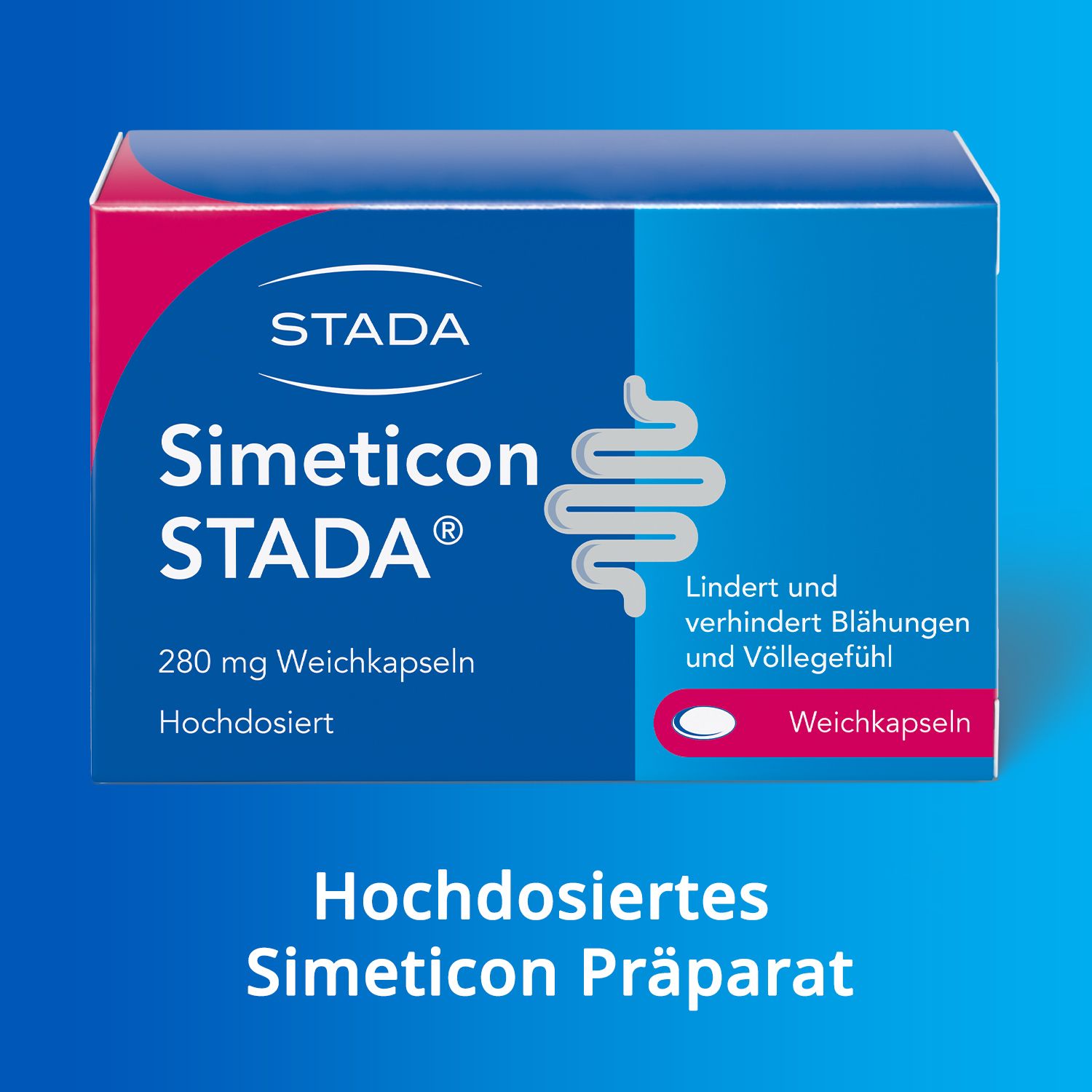 Simeticon STADA® 280 mg gegen Blähungen