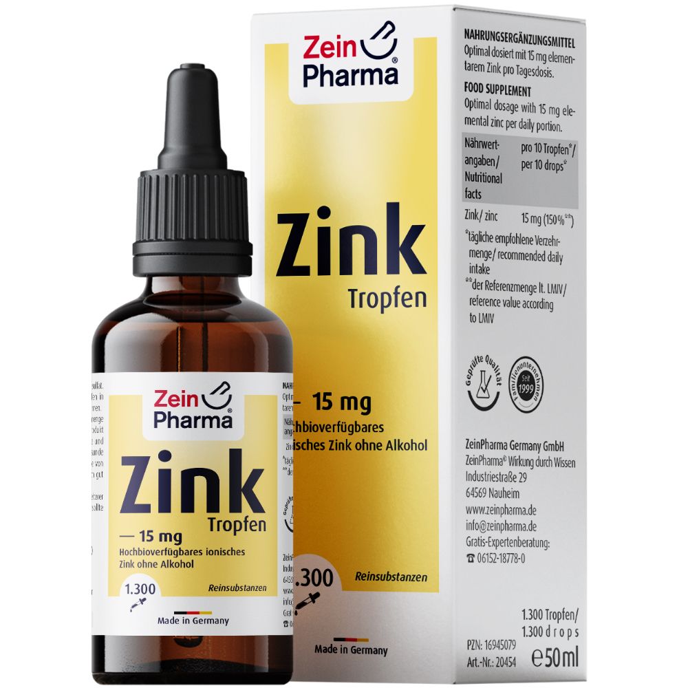 Zinc Gouttes 15 mg ZeinPharma®