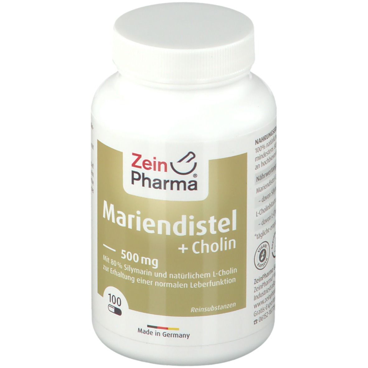 ZeinPharma® Mariendistel + Cholin