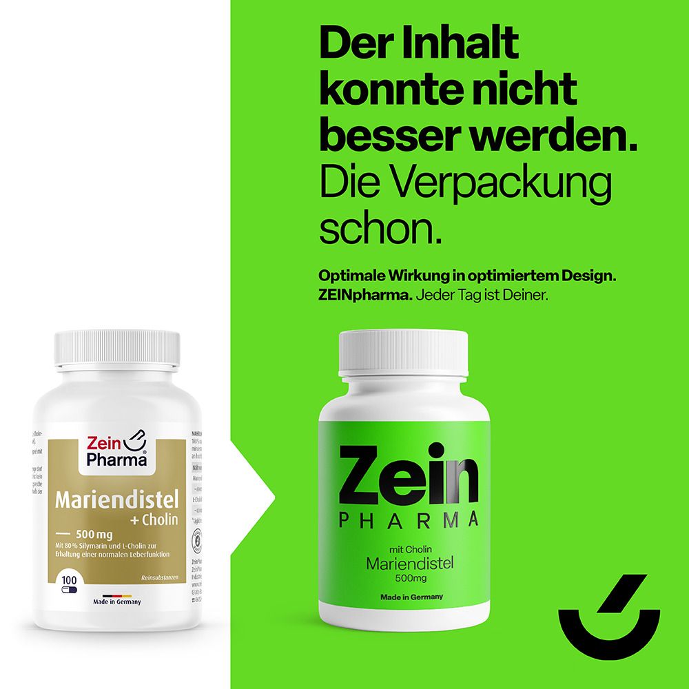 ZeinPharma® Mariendistel + Cholin