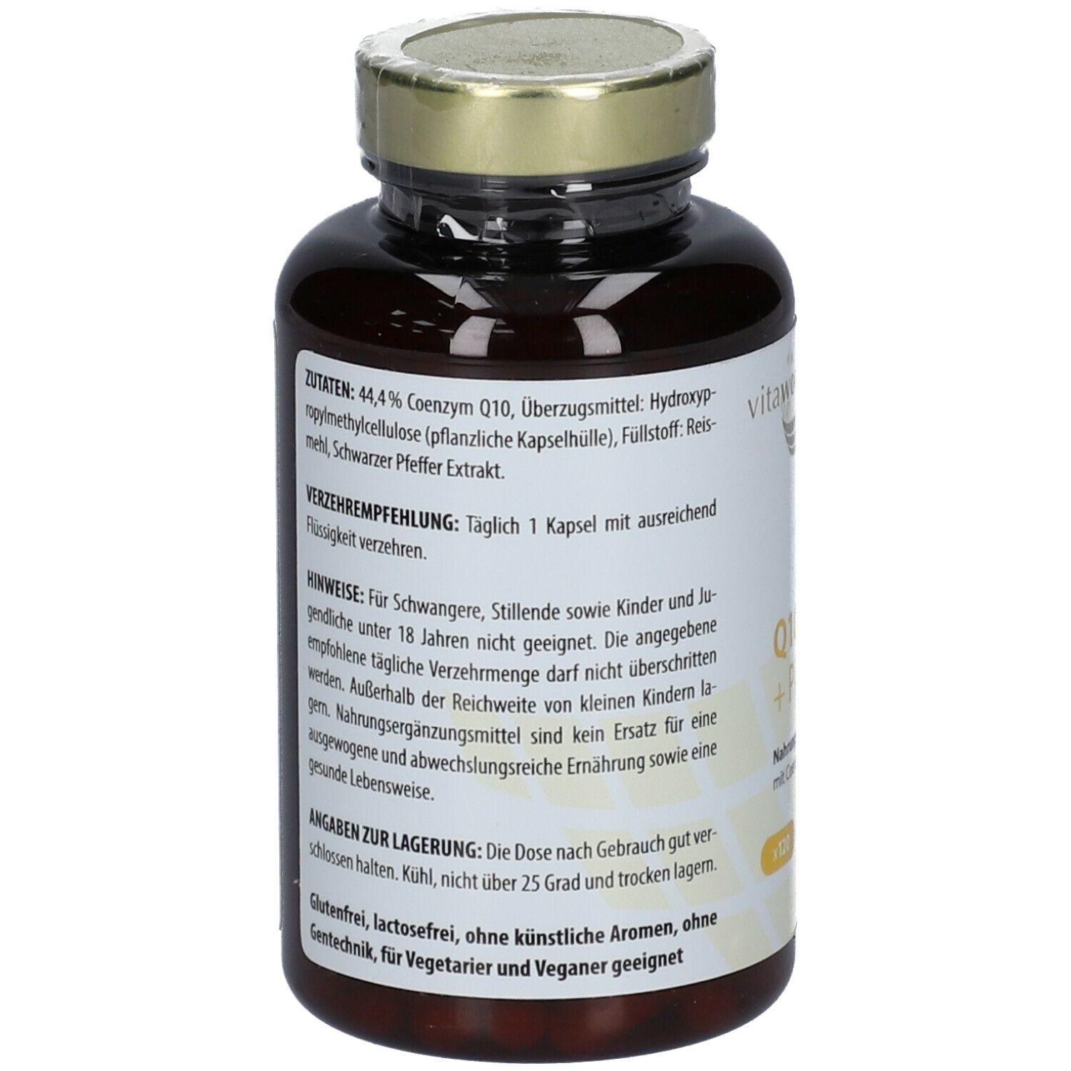 Q10 200 mg   Piperin 120 St - shop-apotheke.com