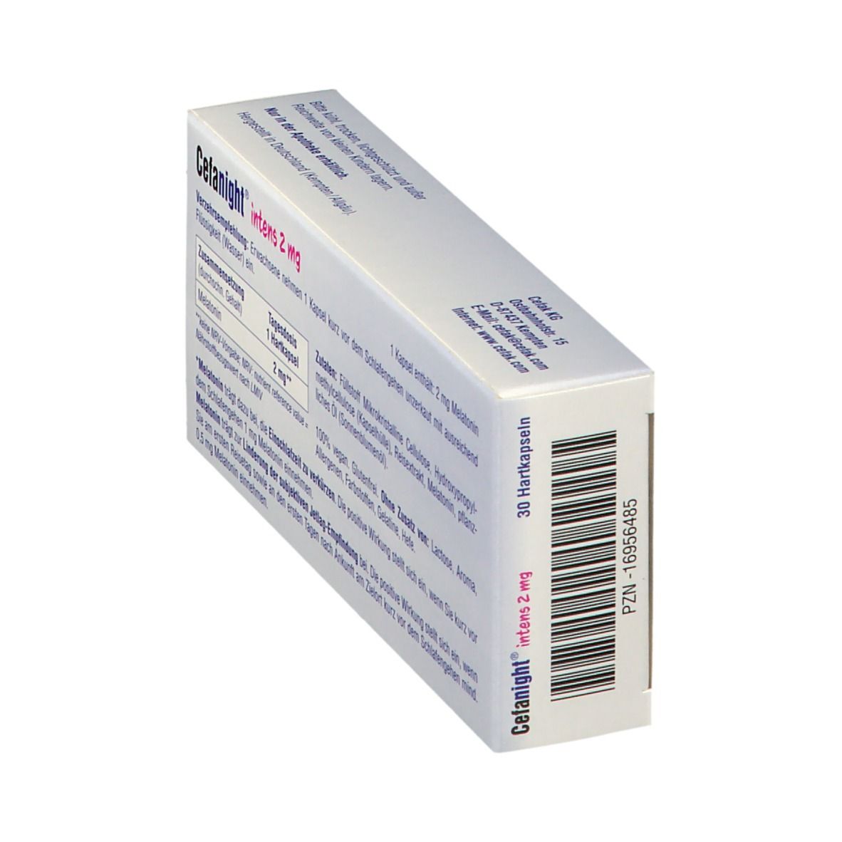 Cefanight® intens 2 mg