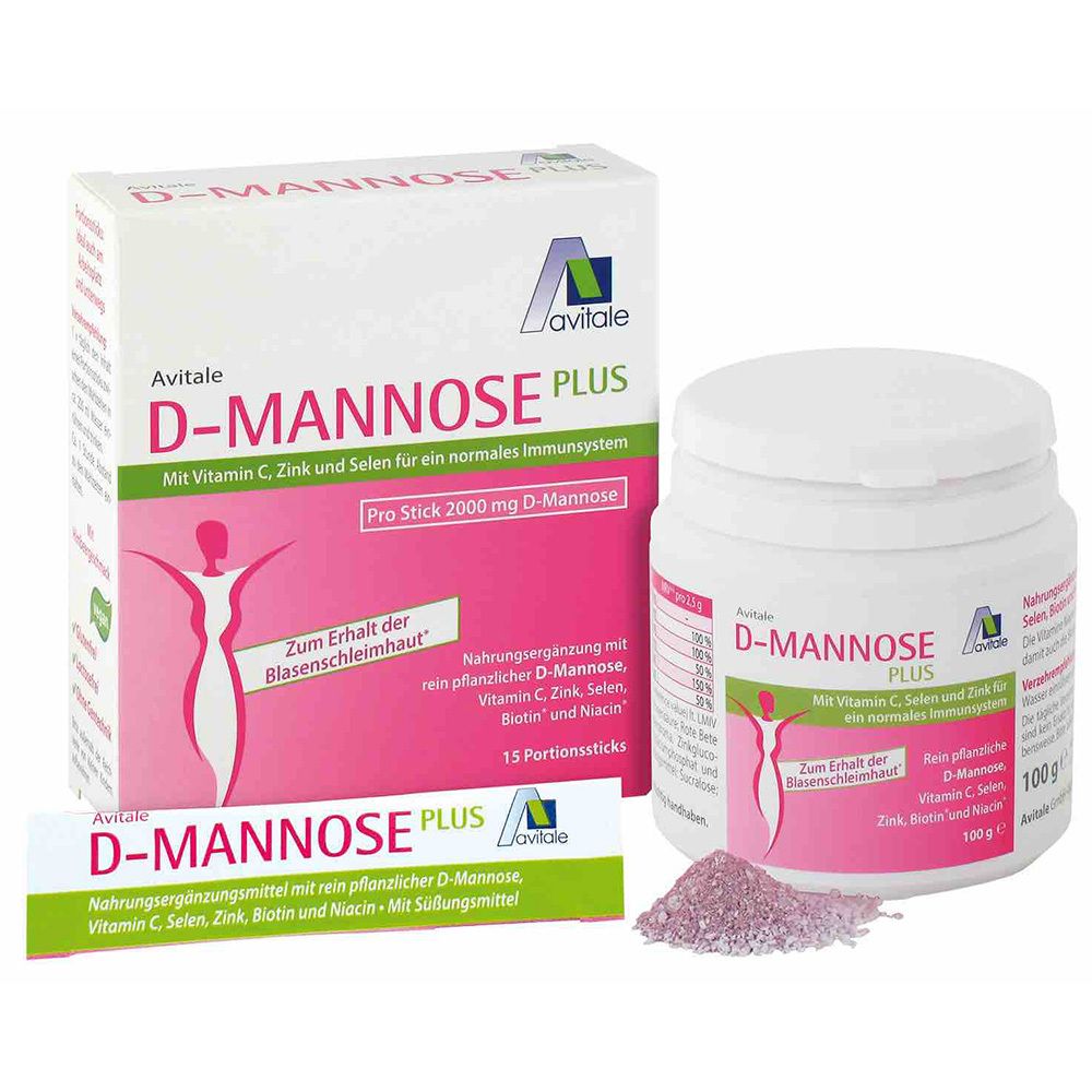 D-Mannose Plus 2.000 mg 1 St Set