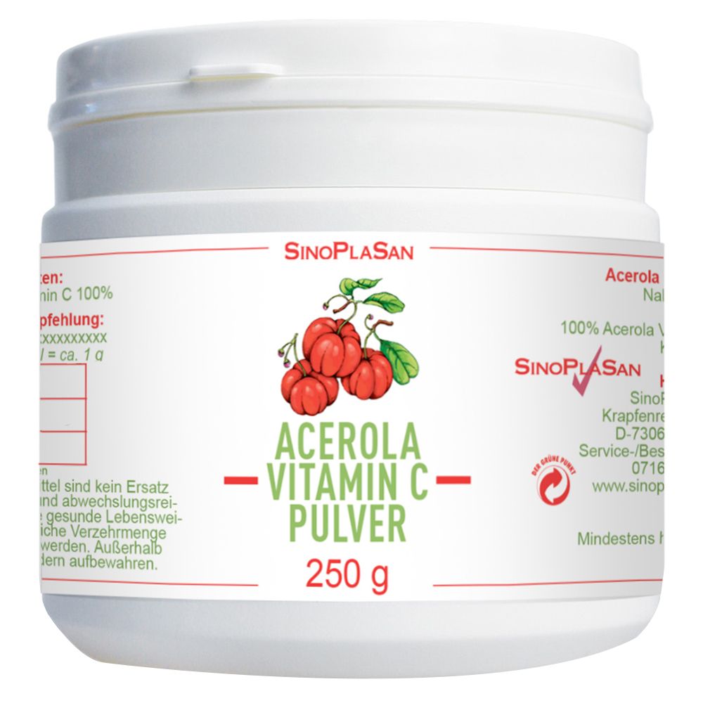 Acerola Vitamin C 250 g Pulver