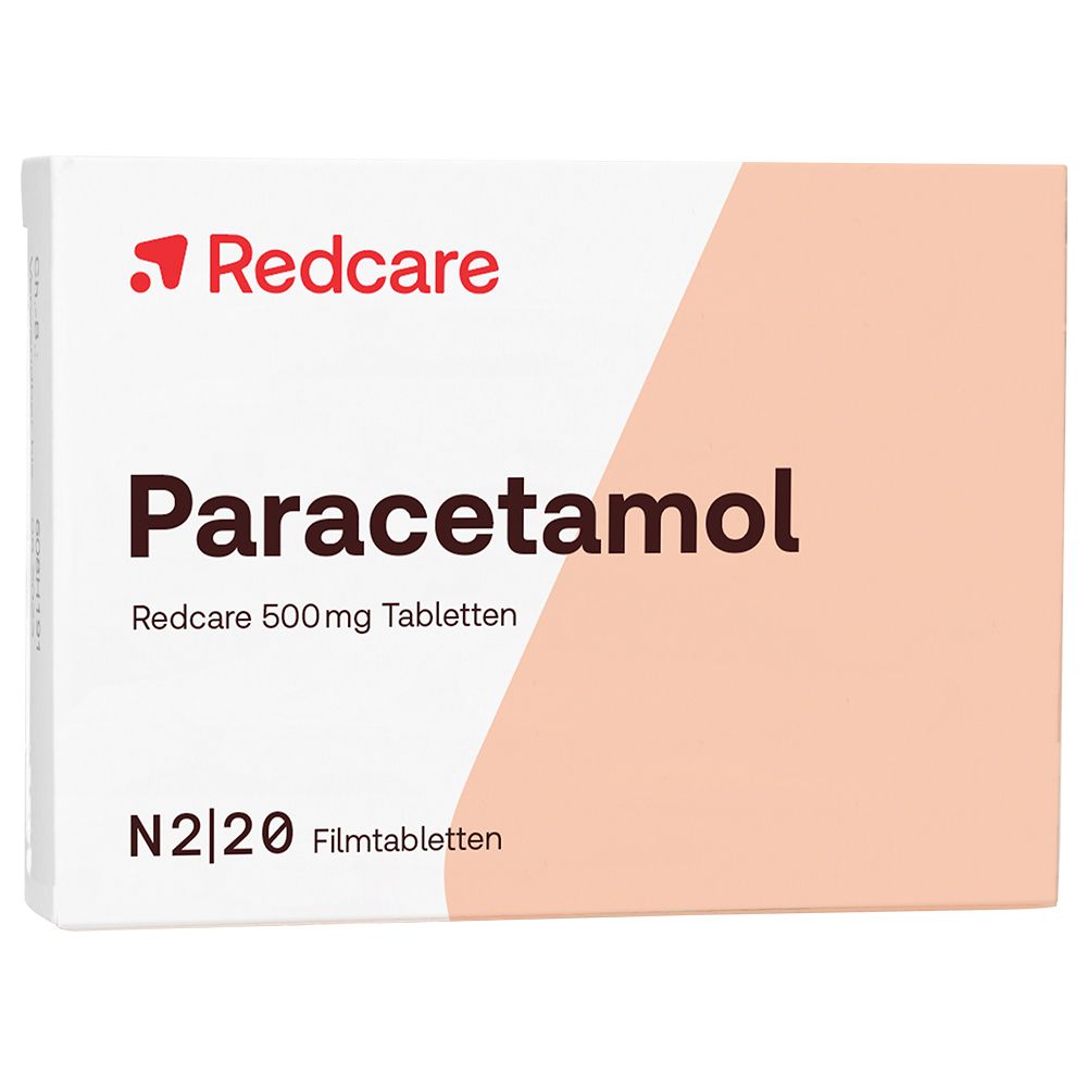 Paracetamol RedCare 500 mg 20 St Tabletten