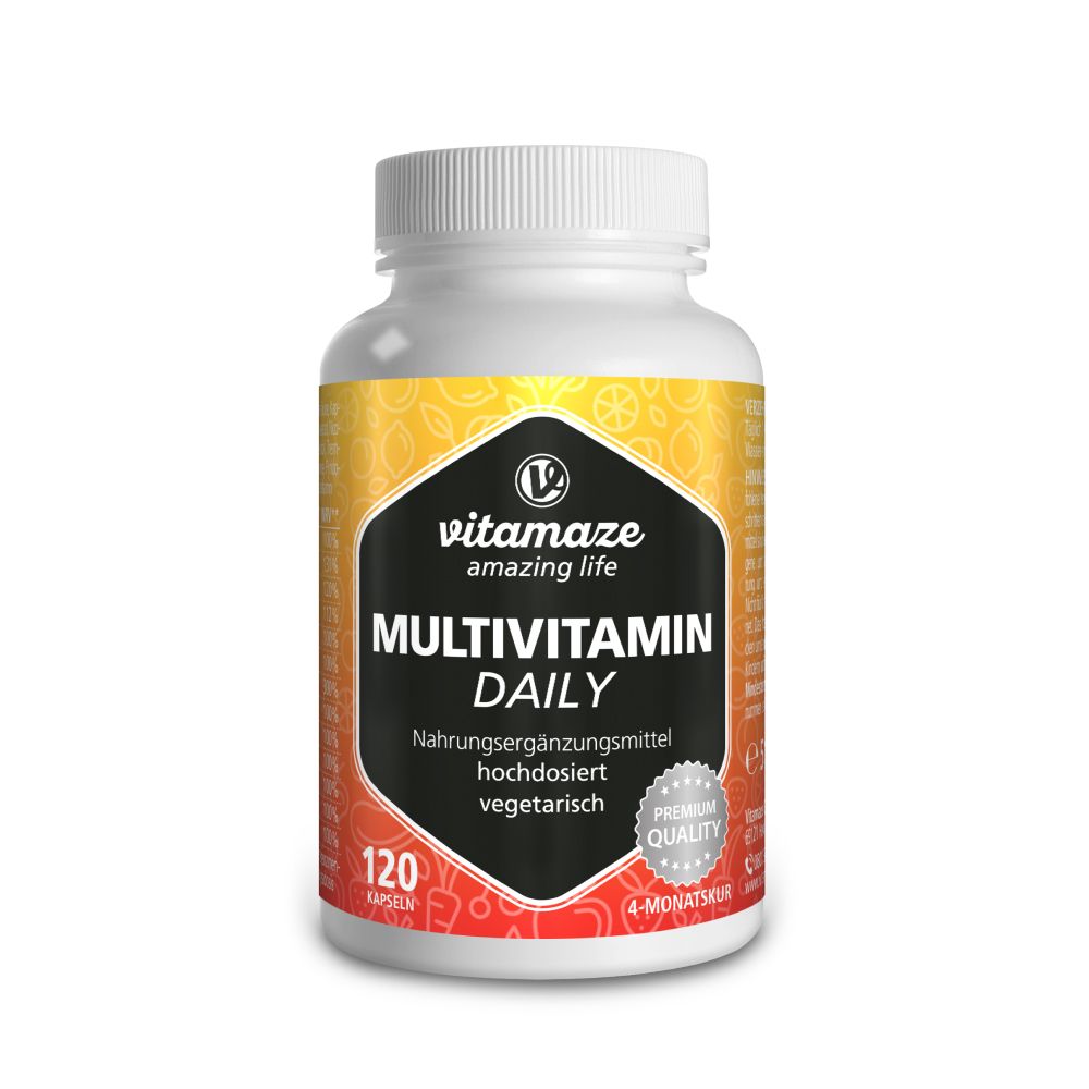 Multivitamin Daily hochdosiert 120 St Kapseln