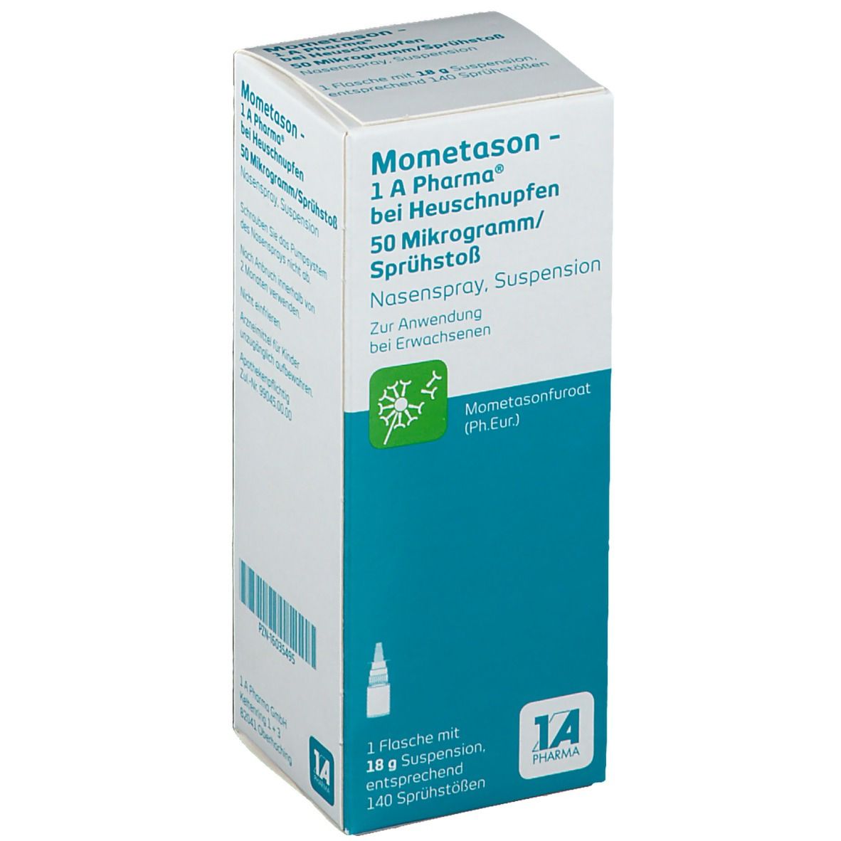 Mometason 1 A Pharma® bei Heuschnupfen 18 g Nasenspray