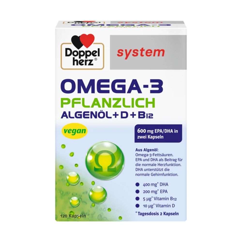 system Omega-3 Pflanzlich 120 St Kapseln