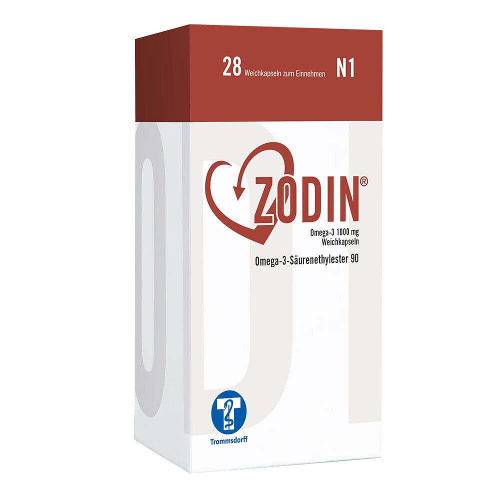Zodin® Omega-3 1000 mg 28 St Weichkapseln