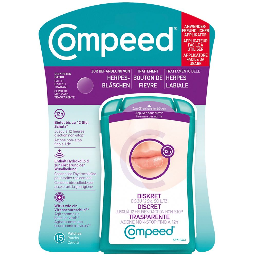 Compeed® Herpesbläschen Patch 15 St Pflaster