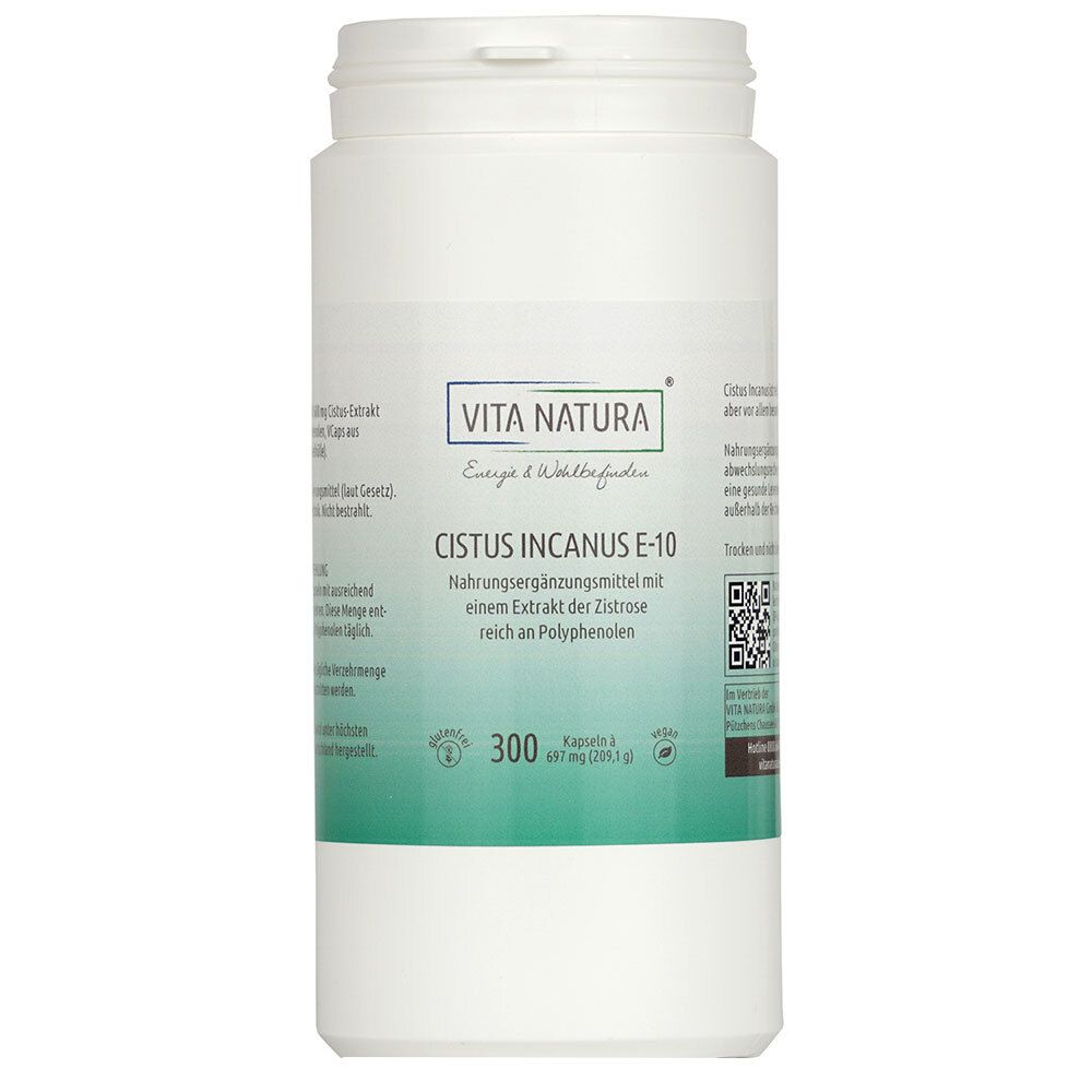 Vita Natura® Cistus Incanus Extrakt 600 mg 120 St Kapseln