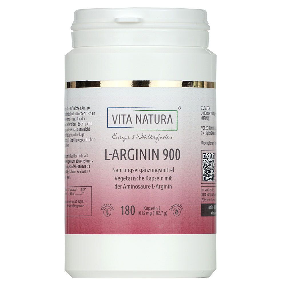 Vita Natura® L-Arginin 900 mg 180 St Kapseln