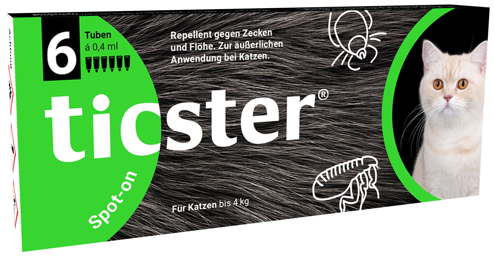 ticster Spot-on für Katzen