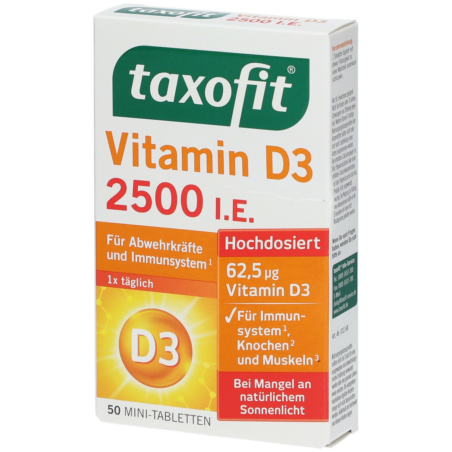 taxofit® Vitamin D3 2500 I.e.