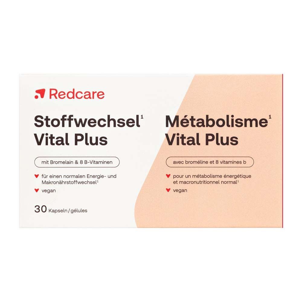 Stoffwechsel Vital Plus RedCare