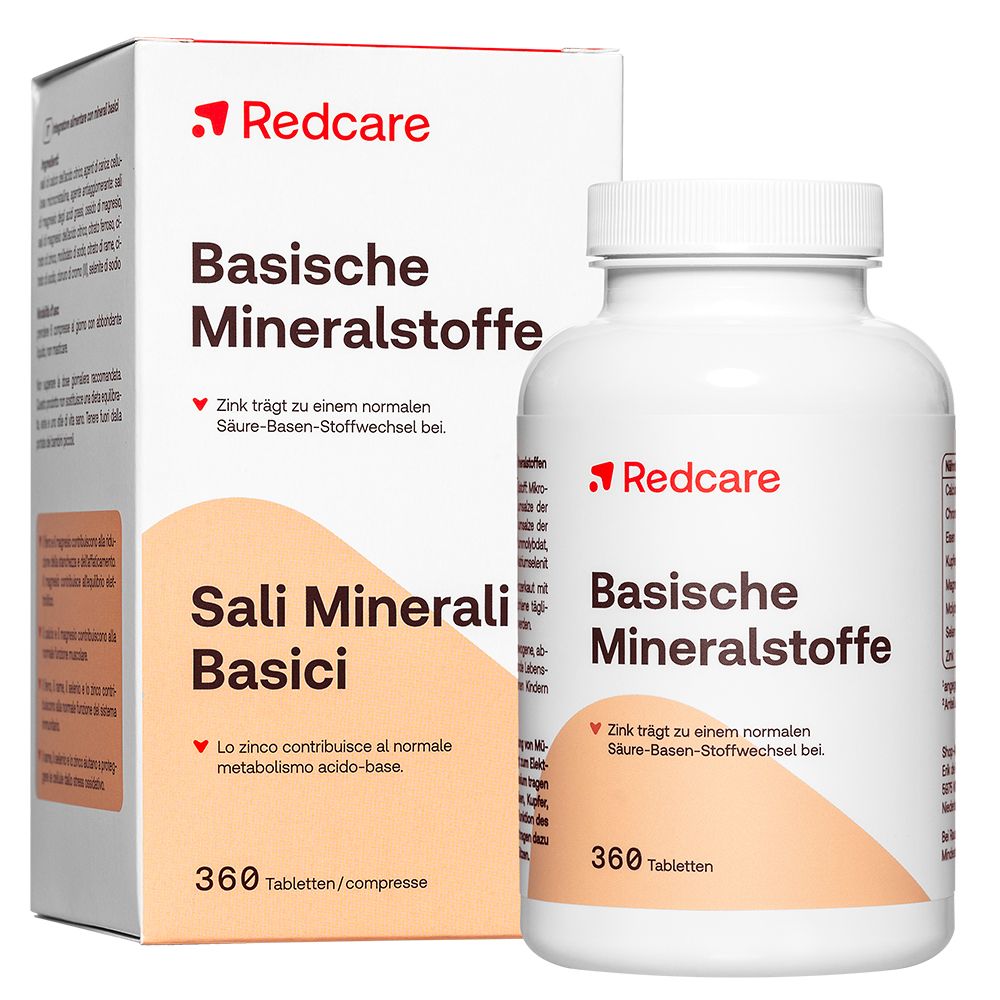 Basische Mineralstoffe RedCare 360 St Tabletten