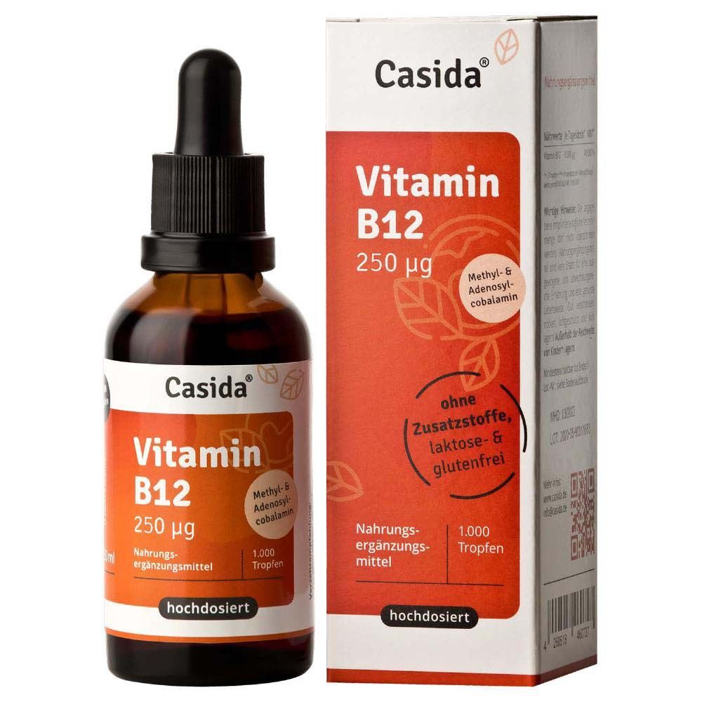 Casida® Vitamin B12 200 µg hochdosiert 50 ml Tropfen
