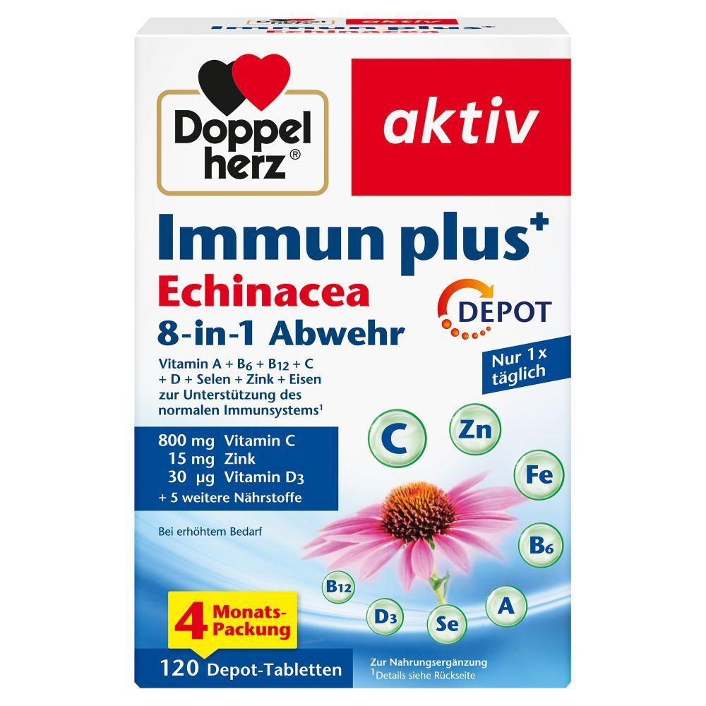 Doppelherz® Immun plus Echinacea 120 St Tabletten