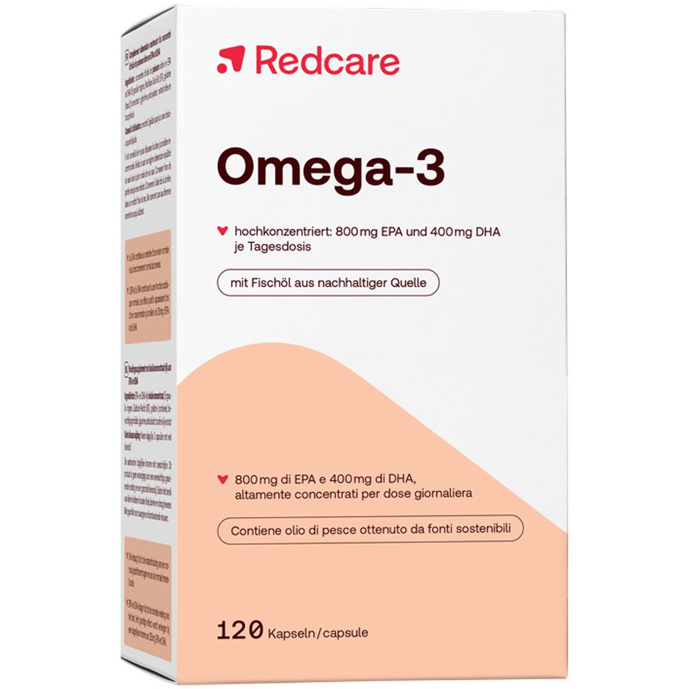Omega-3 RedCare 120 St Kapseln
