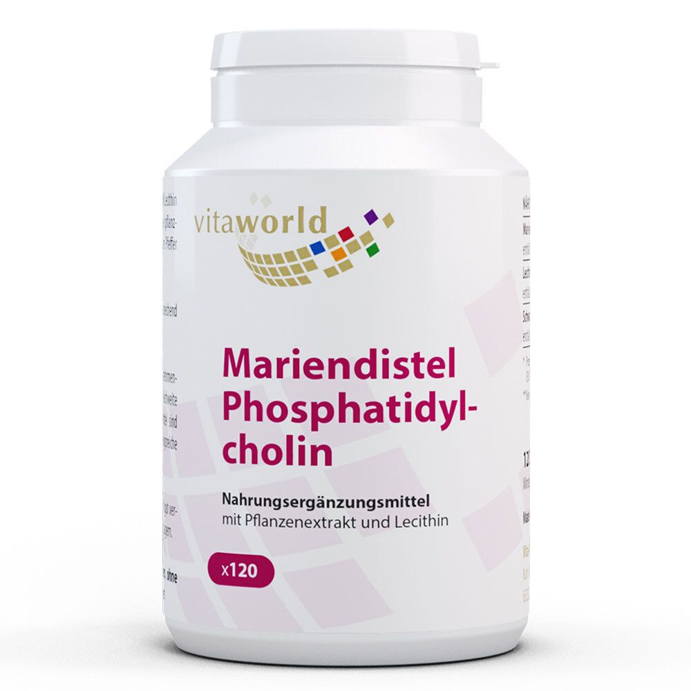 Mariendistel Phosphatidylcholin Kapseln 120 St Kapseln
