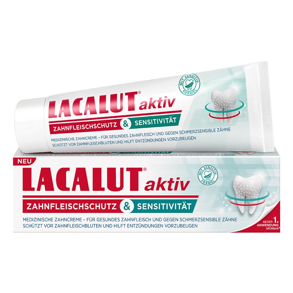 Lacalut aktiv Zahnfleischschutz & Sensitivität