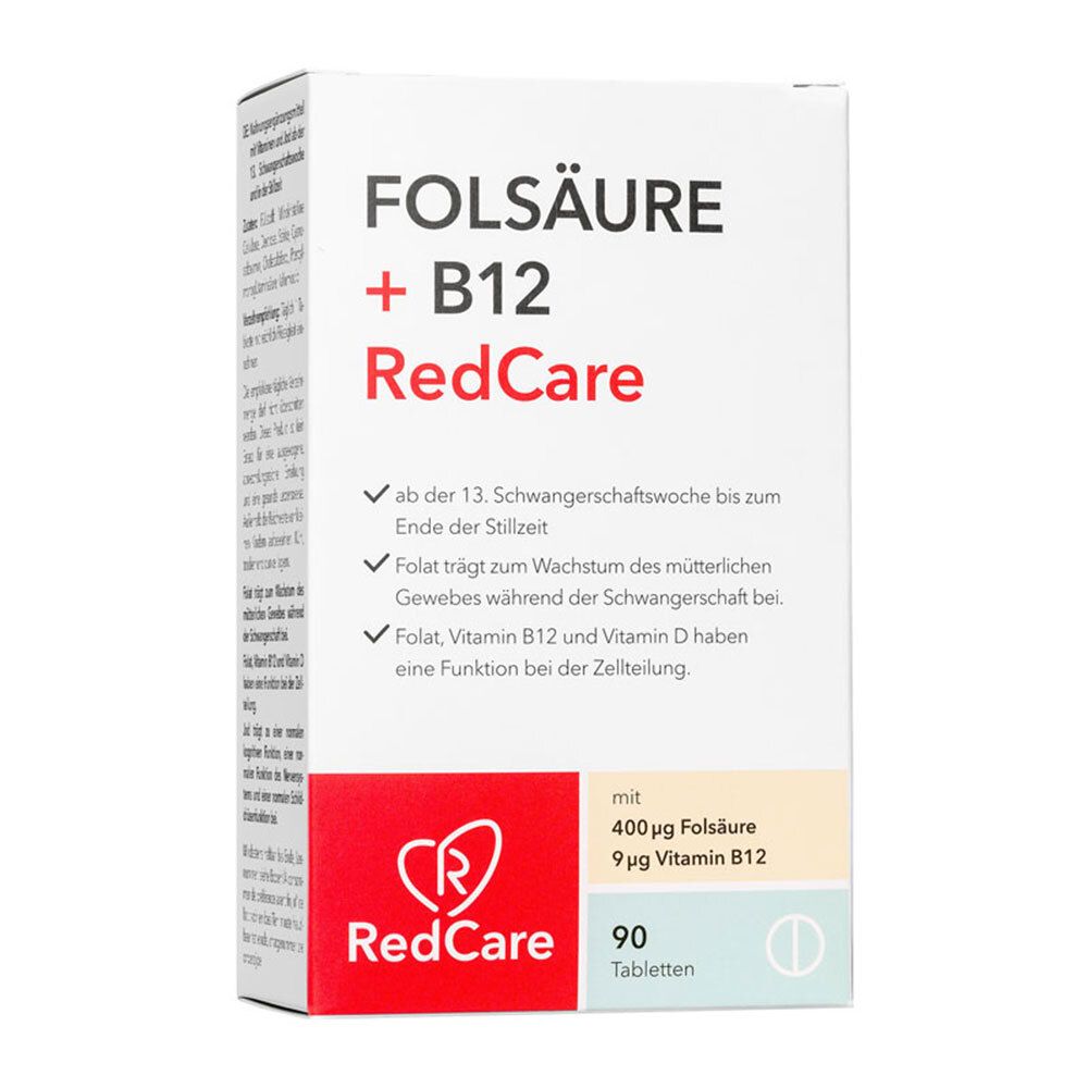 Folsäure + B12 RedCare