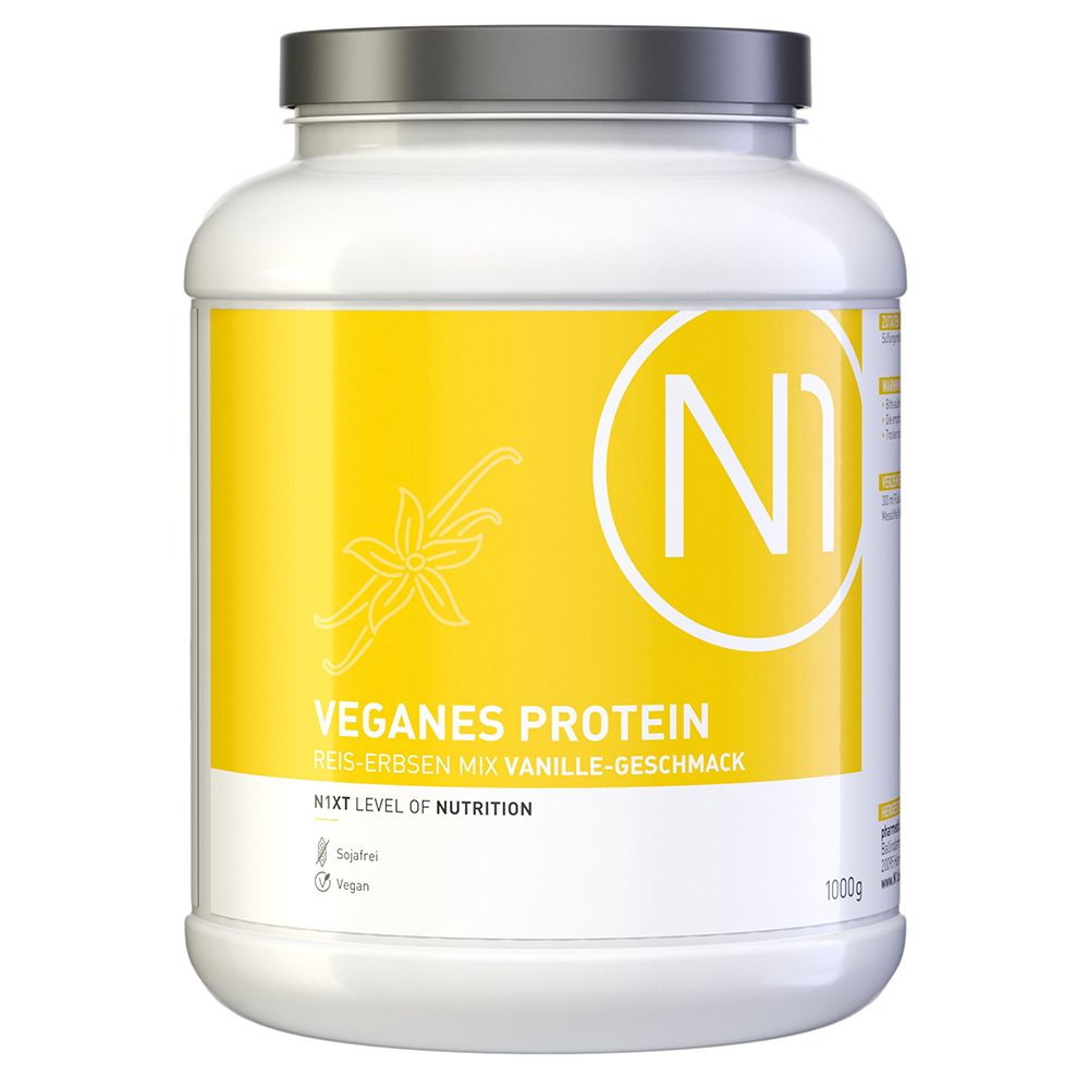 N1 Veganes Protein Reis Erbsen MIX Vanille Geschmack