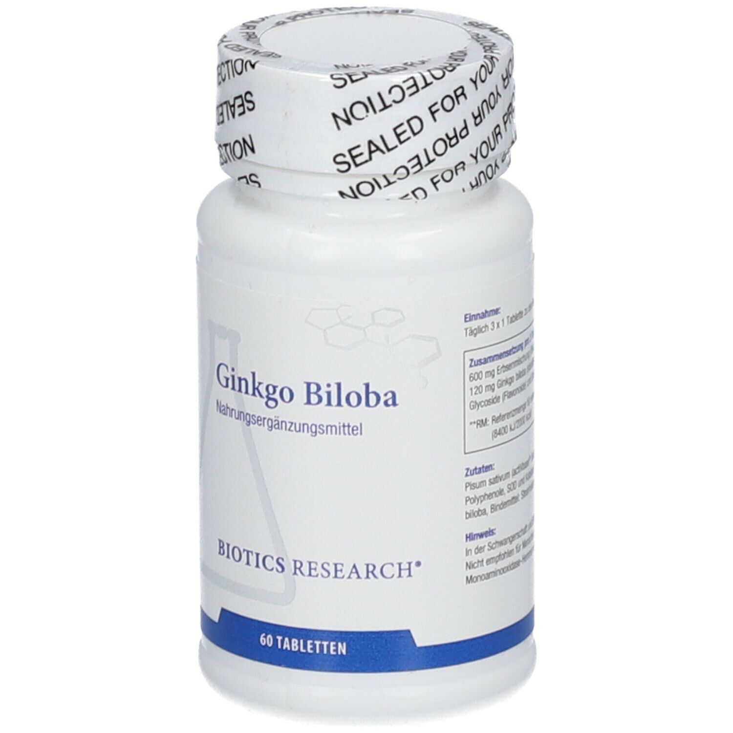 BIOTICS RESEARCH® Ginkgo Biloba (24%)
