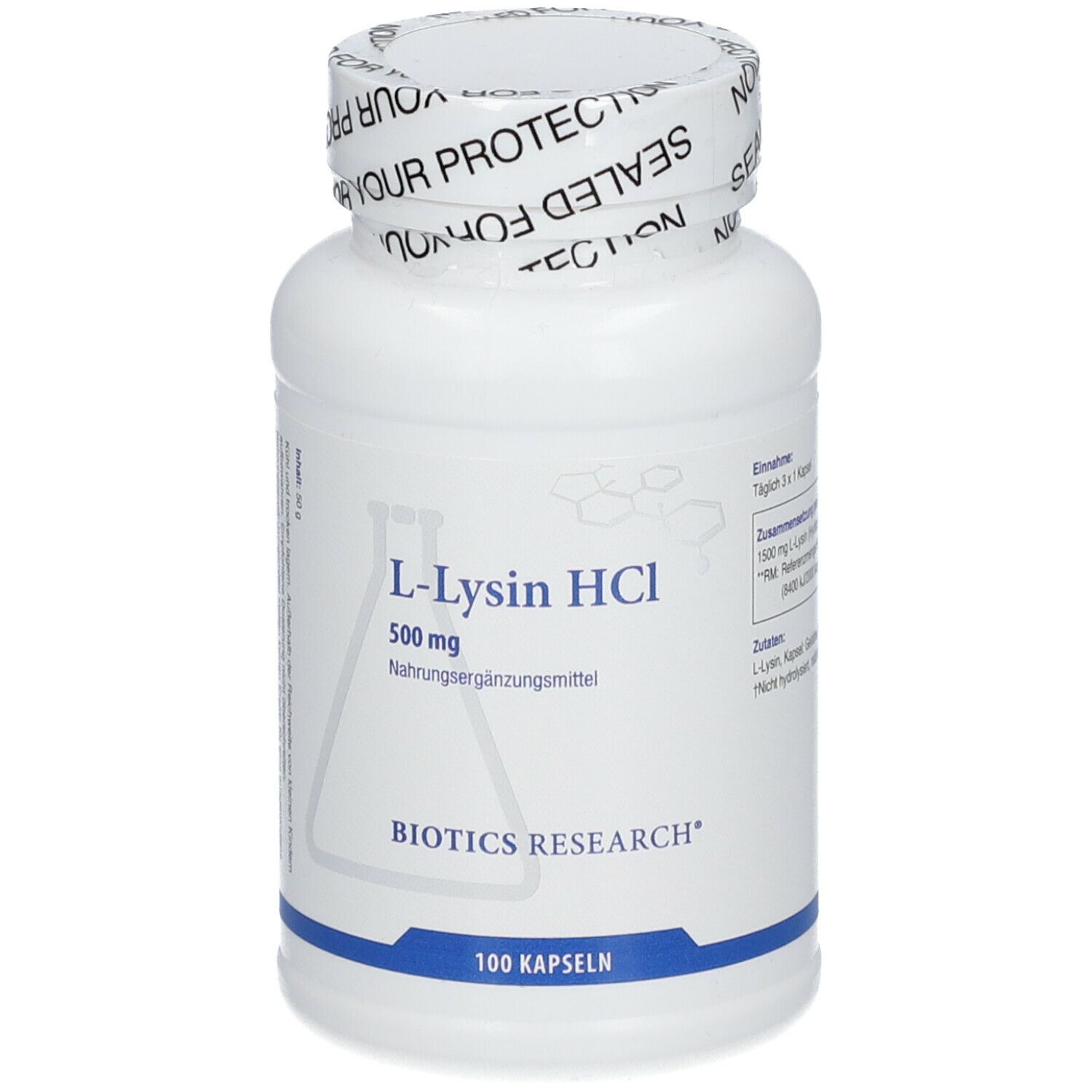 BIOTICS® RESEARCH L-Lysin HCL