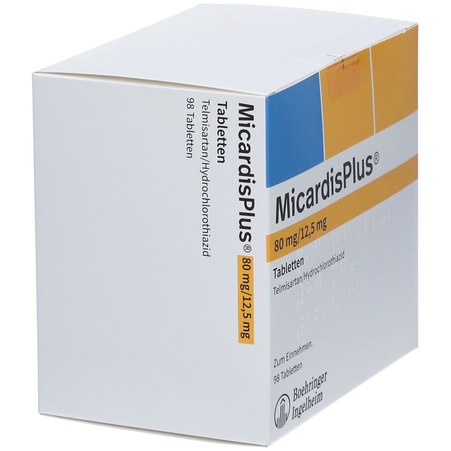 Micardisplus 80 mg/12,5 mg Tabletten 98 St