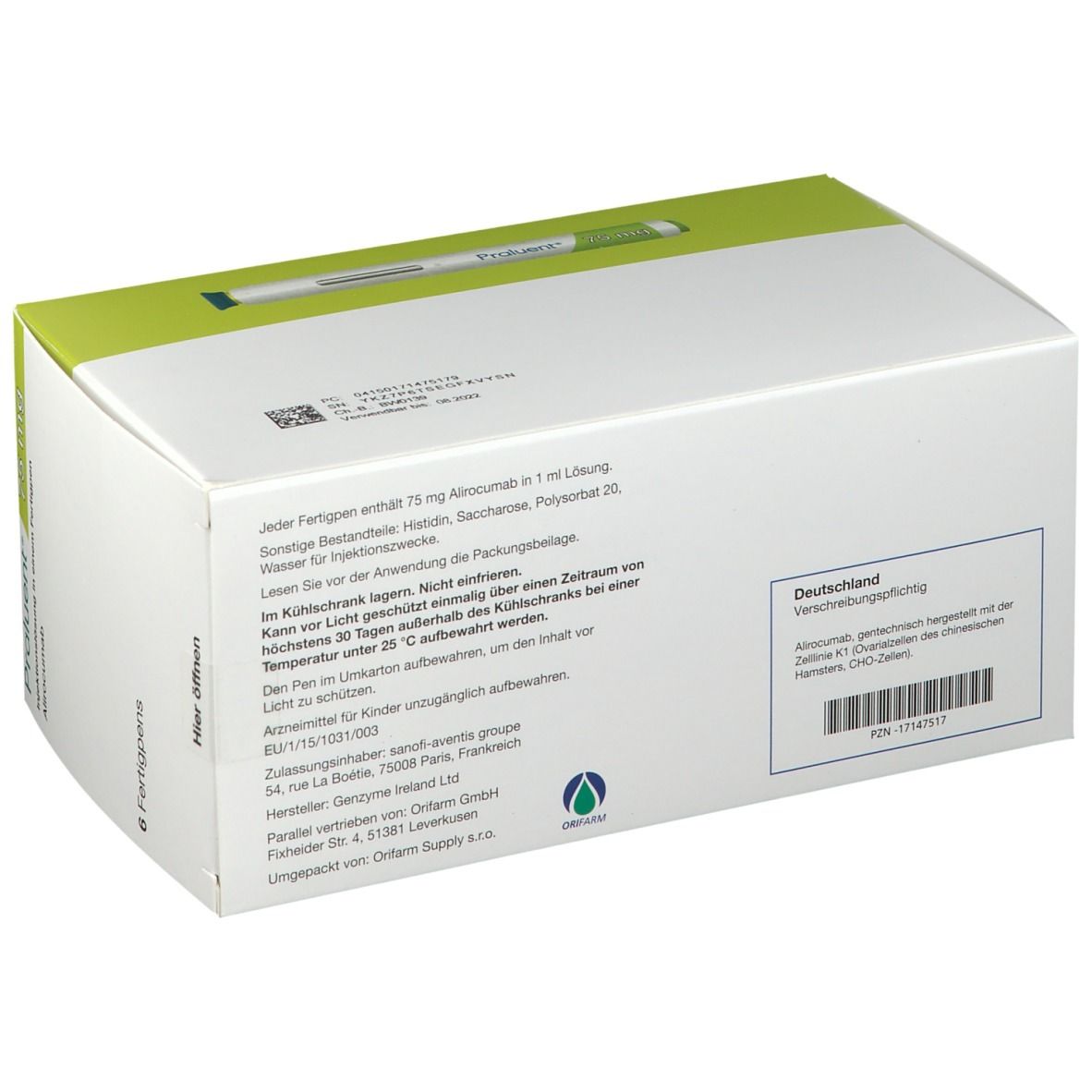 Praluent 75 mg