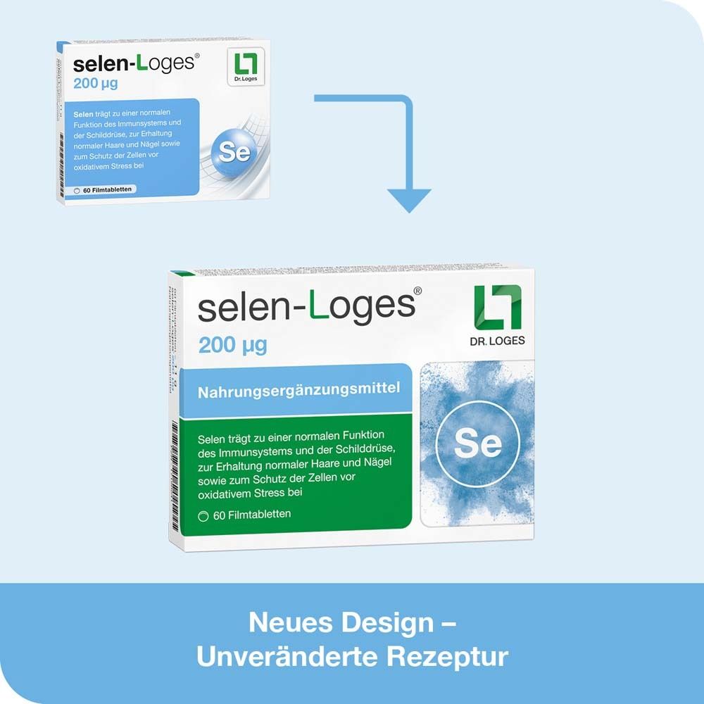 Selen-Loges 200 µg Filmtabletten 120 St