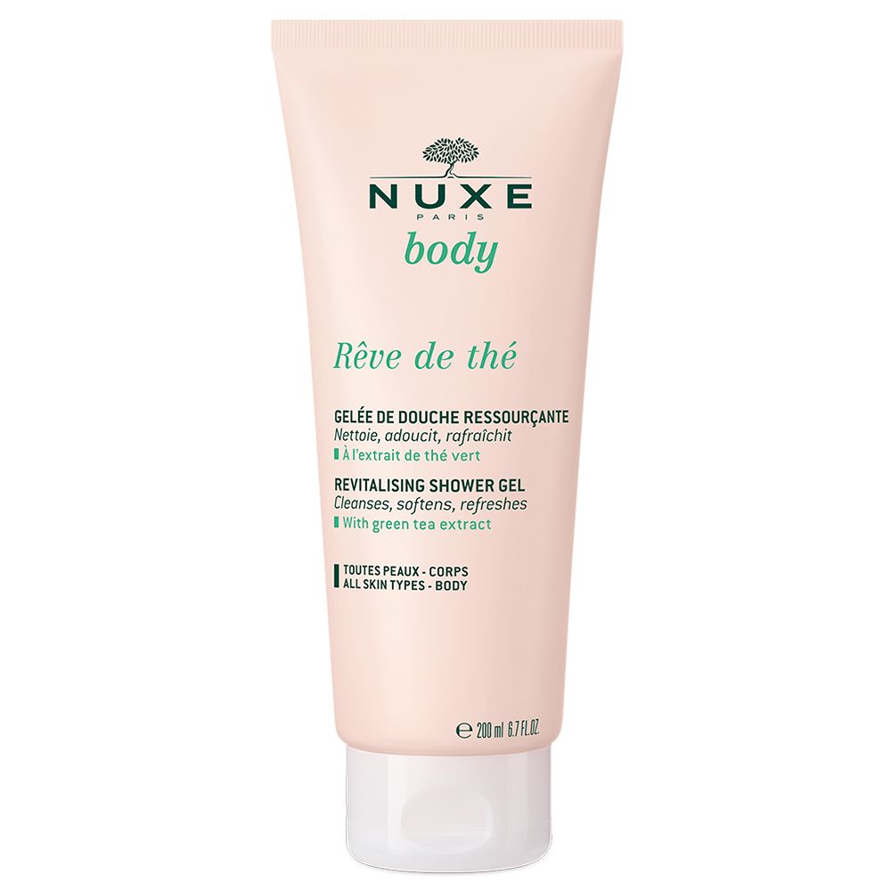 NUXE Body Rêve de Thé Belebend, duftendes Duschgel zur sanften Körperreinigung empfindlicher Haut