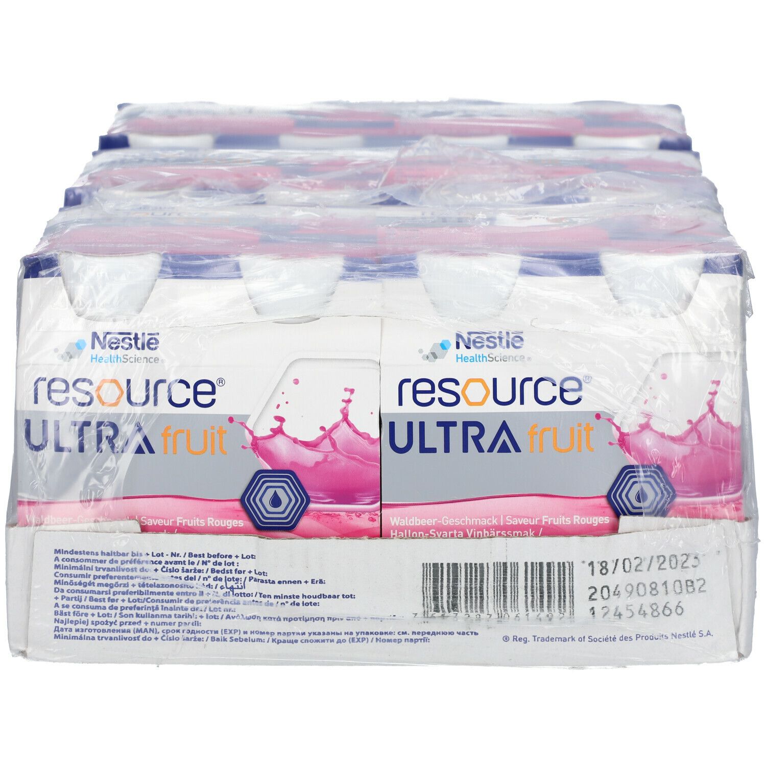 Resource Ultra Fruit Waldbeere flüssig 6x4x200 ml Flüssigkeit