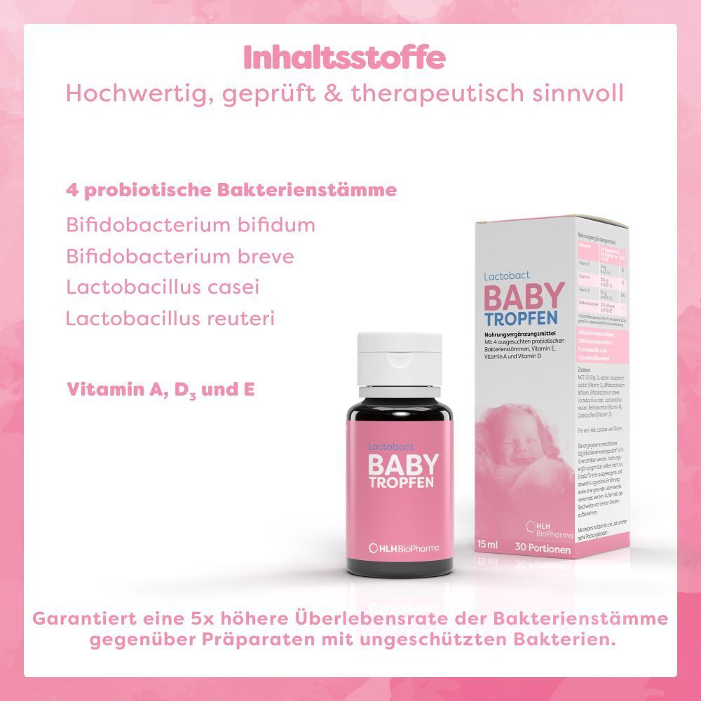 Lactobact Baby Tropfen 15 ml zum Einnehmen