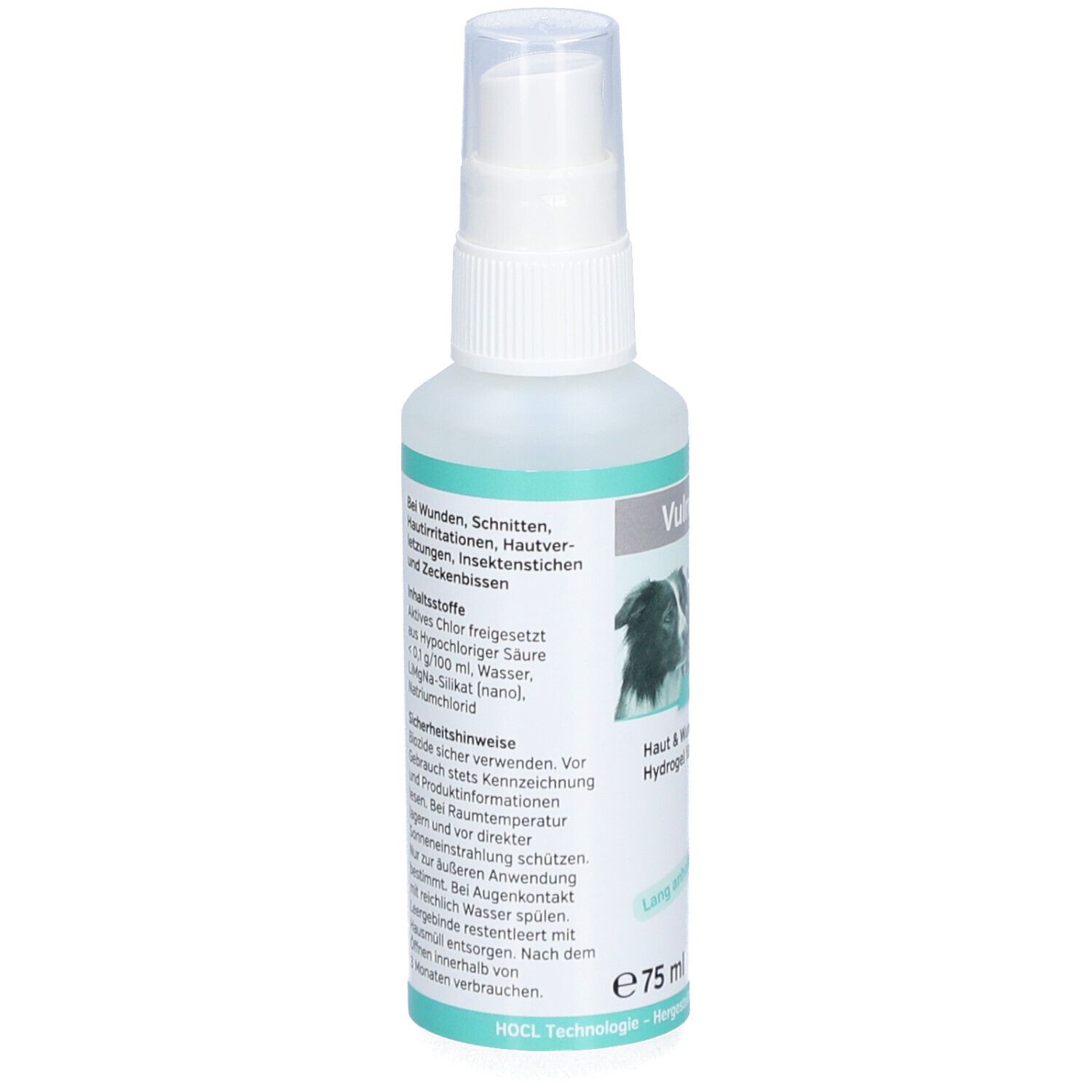 Vulnocyn Hydrogel Desinfektionsmitt.z.Anw.a.Tier 75 ml Gel