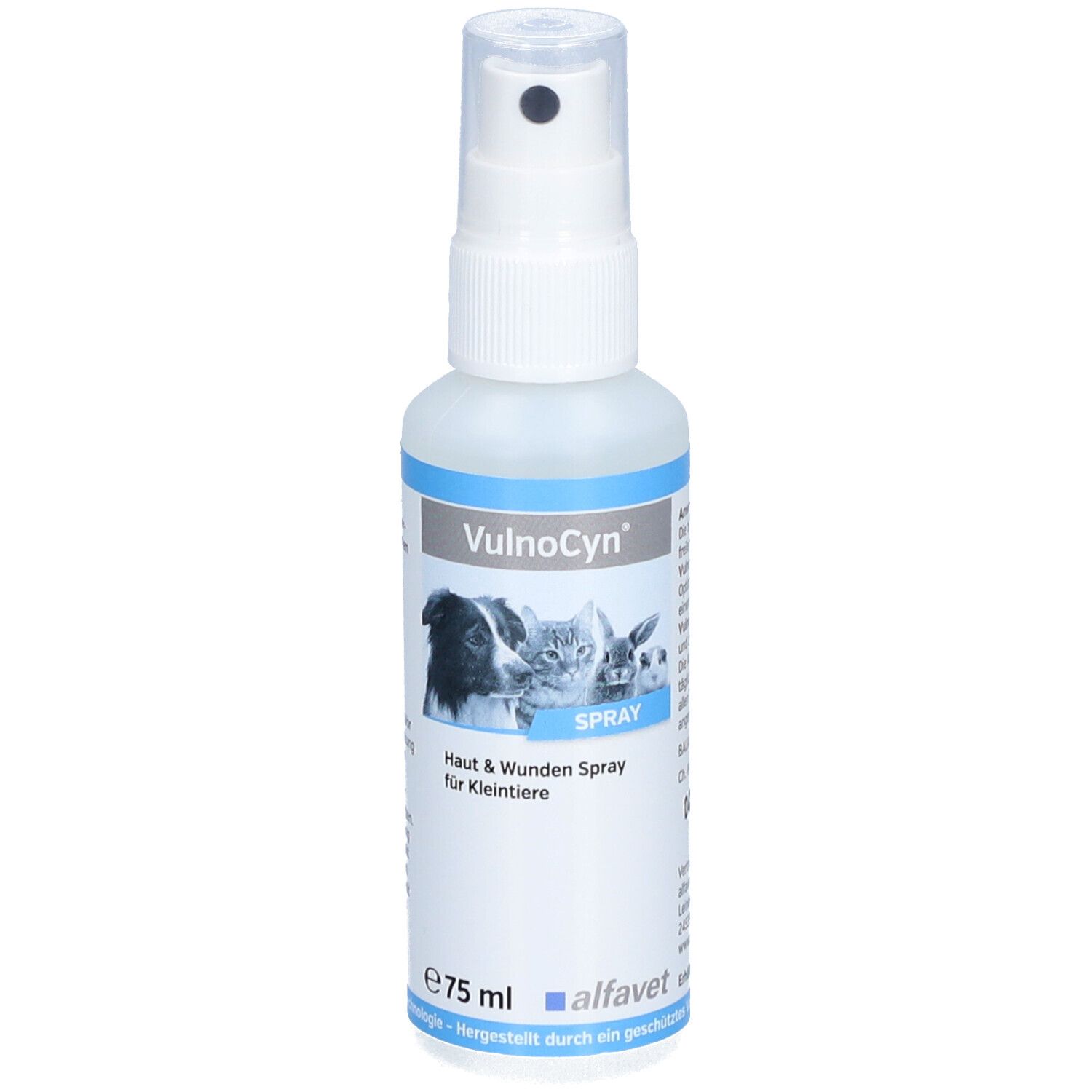 Vulnocyn Wundspray Desinfektionsmitt.z.Anw.a.Tier 75 ml Spray