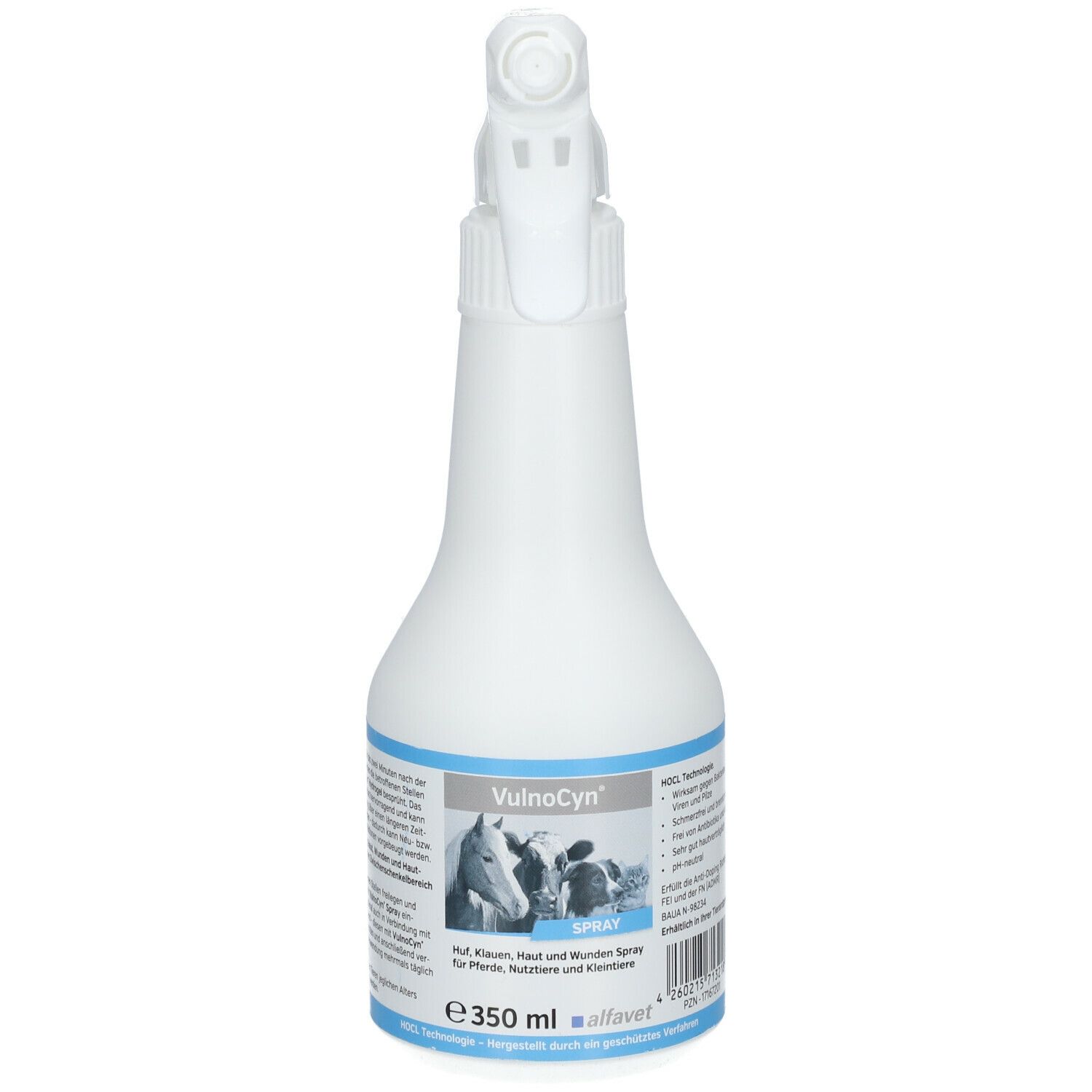 Vulnocyn Wundspray Desinfektionsmitt.z.Anw.a.Tier 350 ml Spray