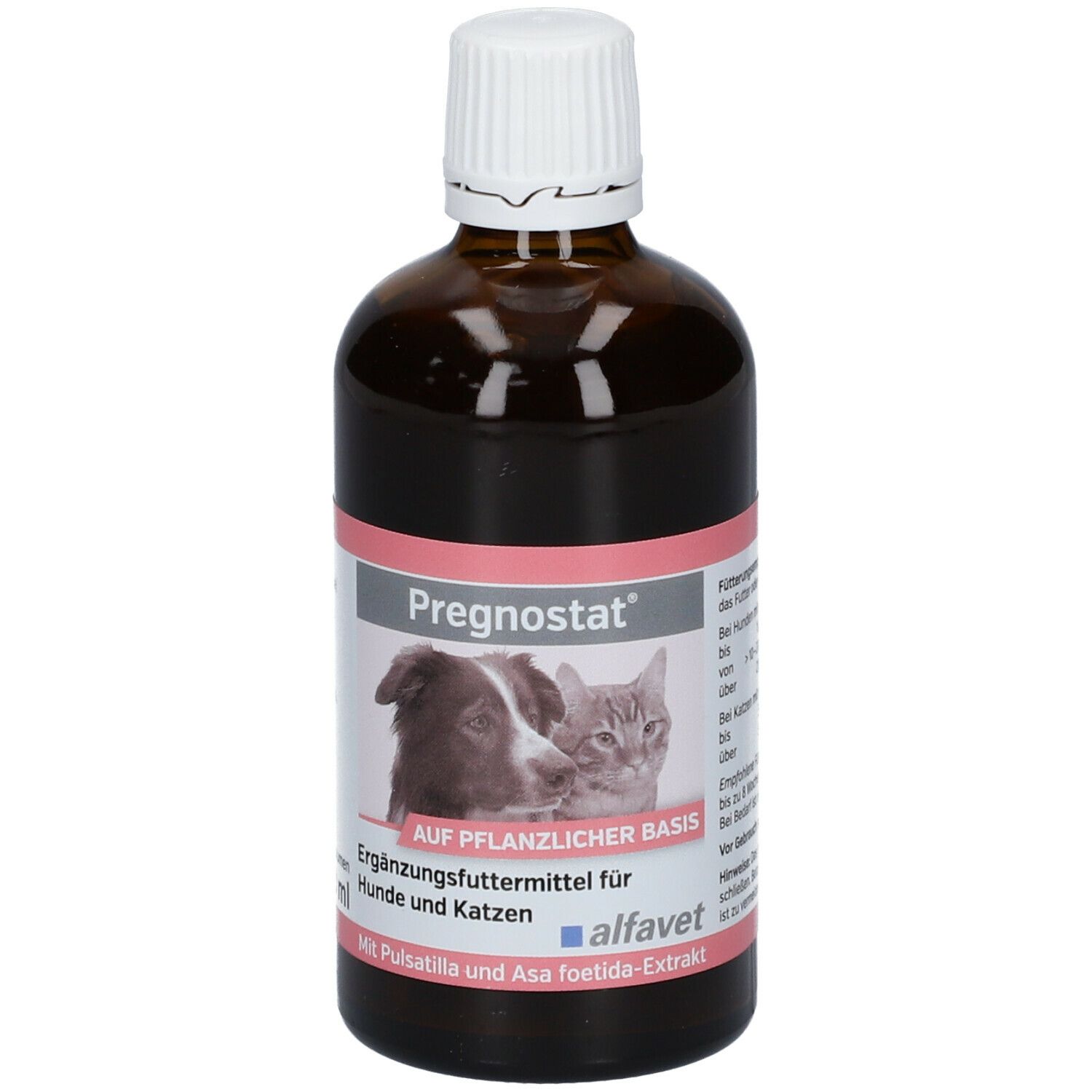 Pregnostat Ergänzungsfutterm.flüss.f.Hunde/Katzen 100 ml Flüssigkeit