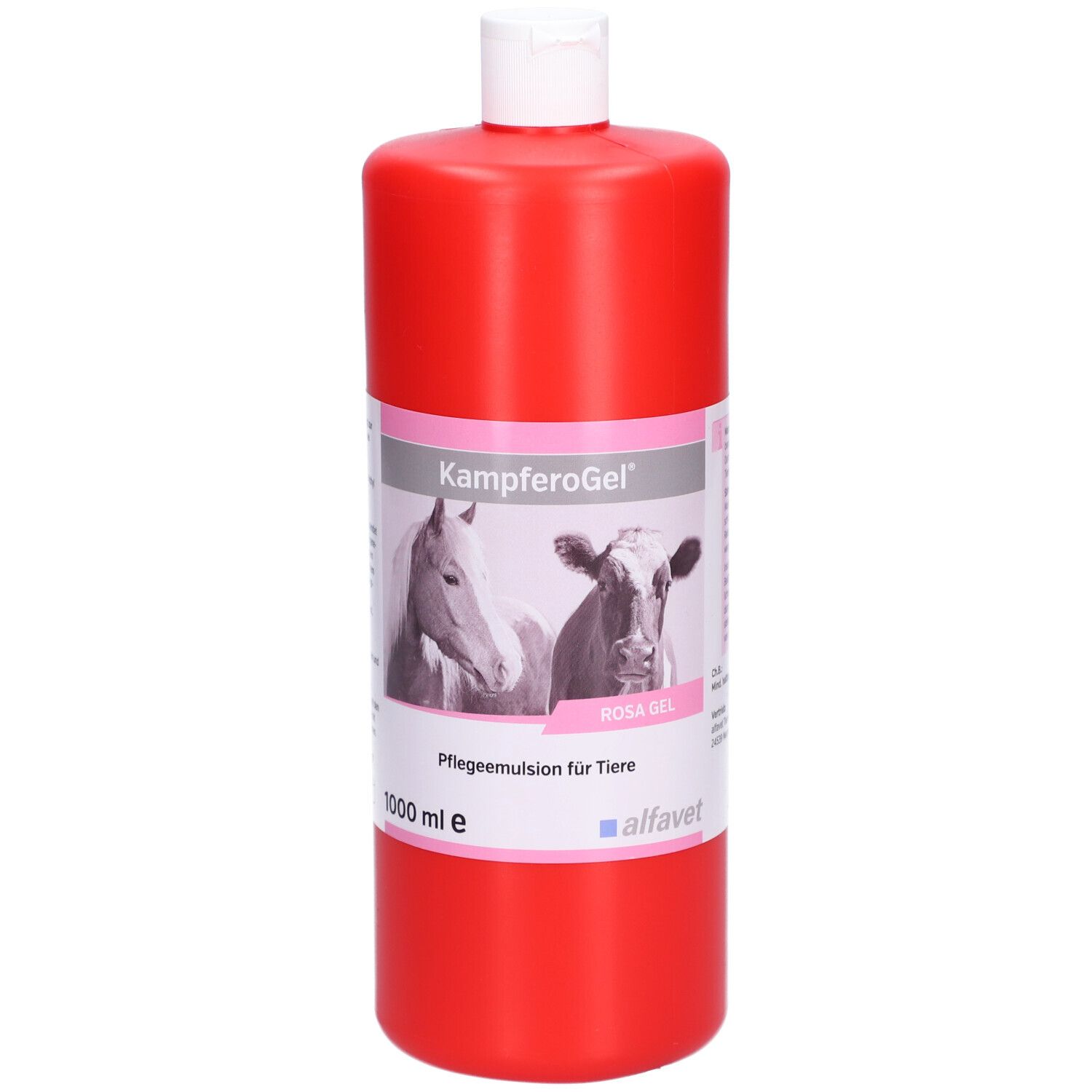 Kampferogel Pflegeemulsion für Tiere 1000 ml Gel