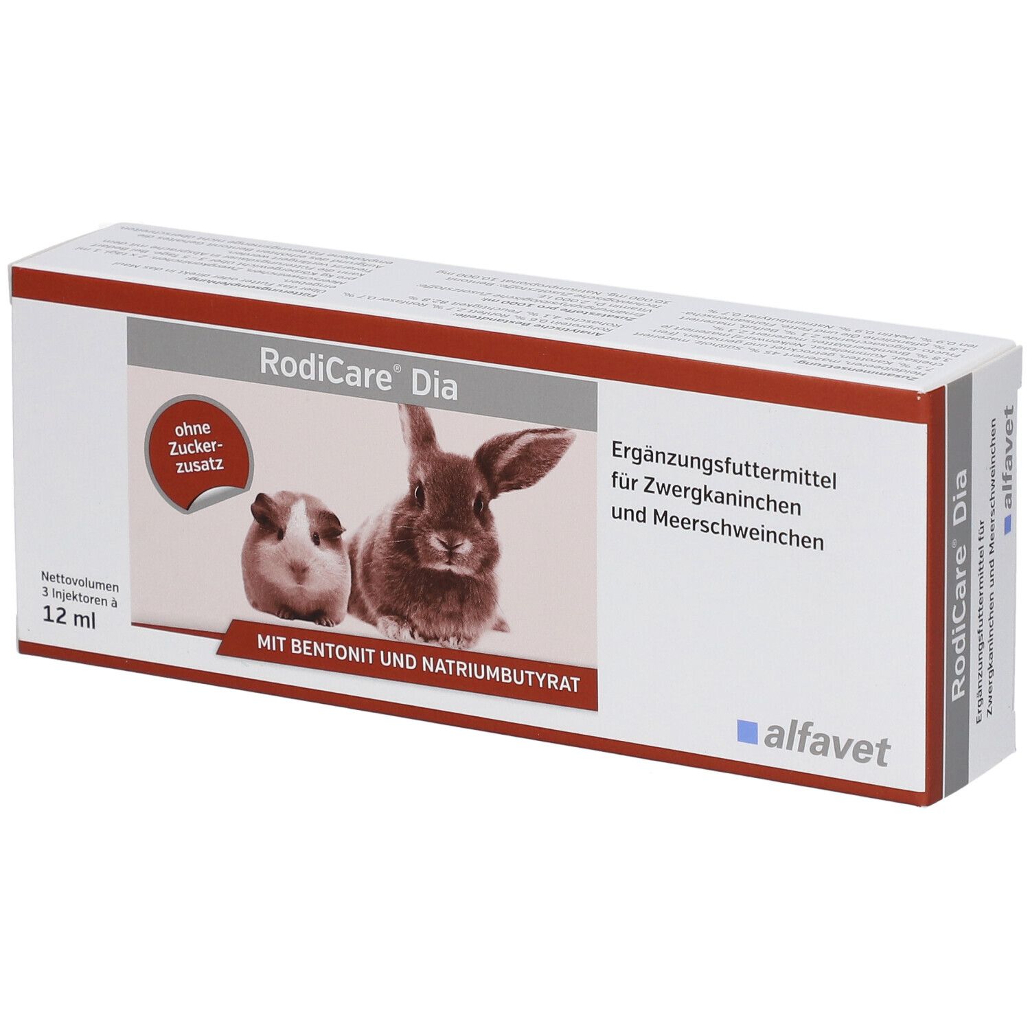 Rodicare Dia Erg.Futterm.Paste f.Meerschw./Zwergk. 3x12 ml Paste