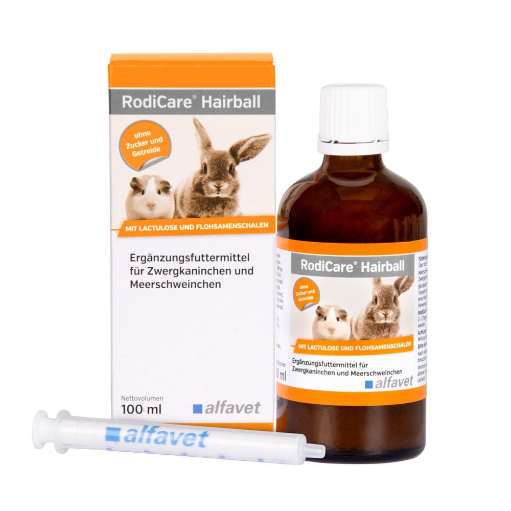 RodiCare® Hairball Suspension für Meerschweinchen und Zwergkaninchen