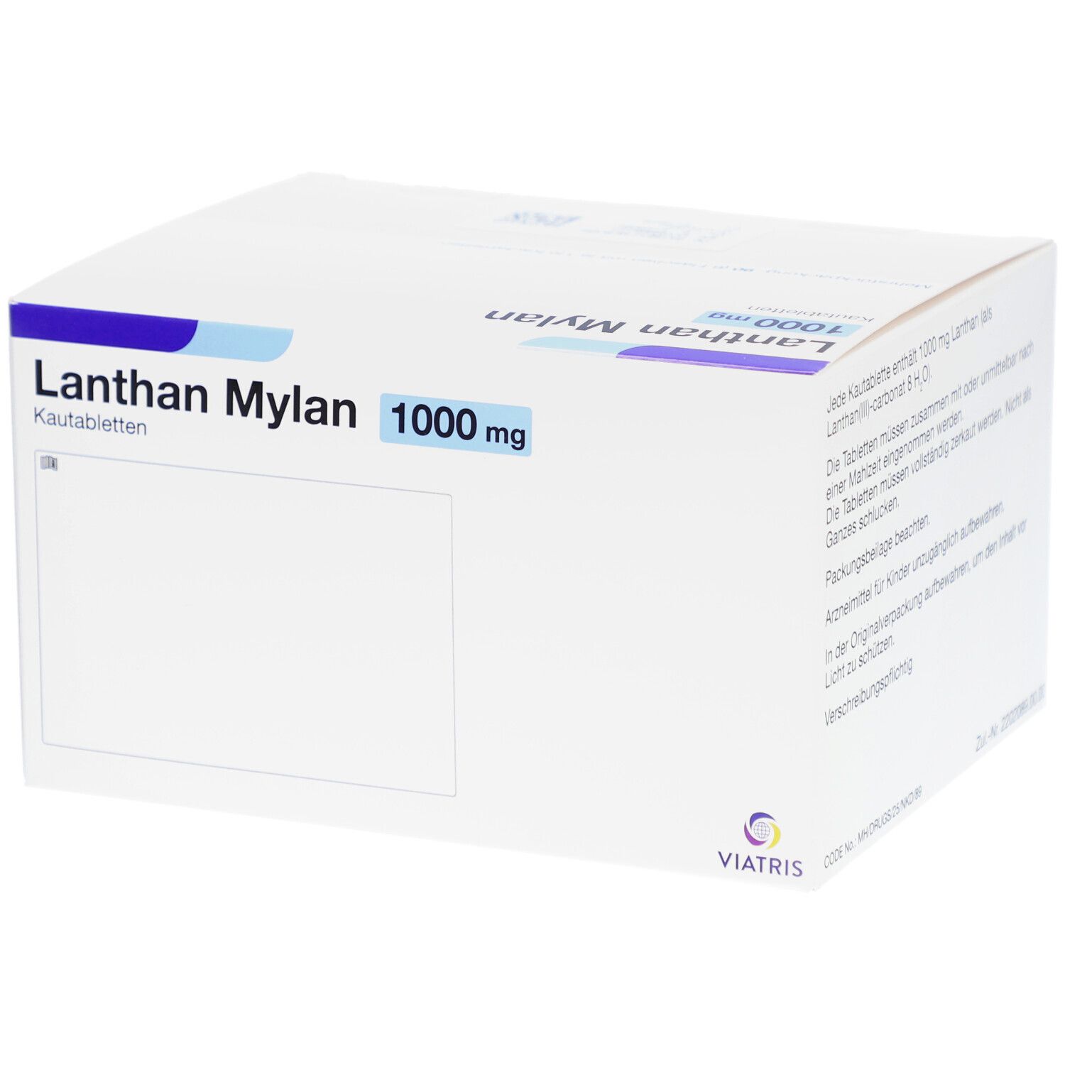 LANTHAN Mylan 1000 mg Kautabletten