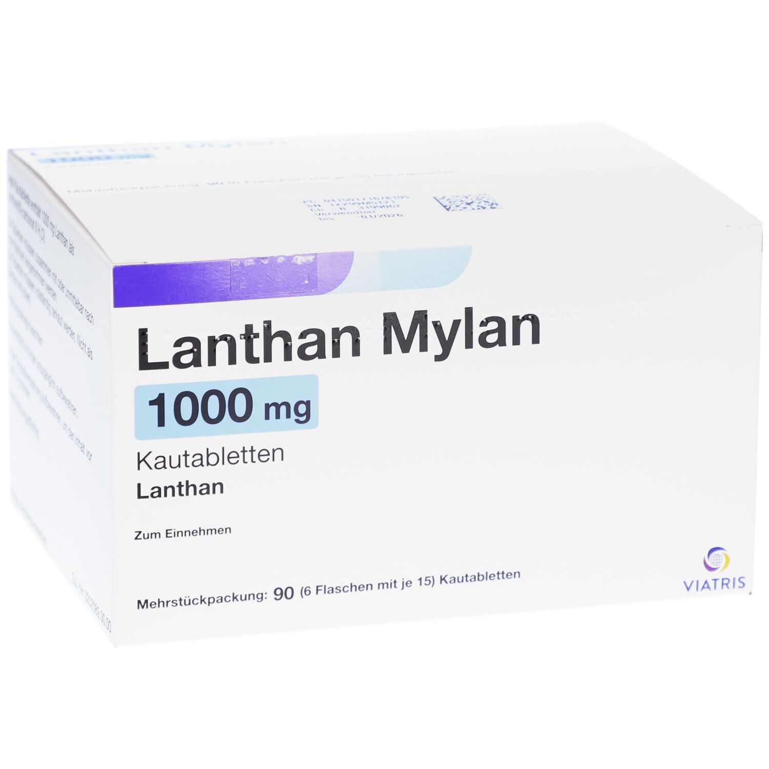 LANTHAN Mylan 1000 mg Kautabletten