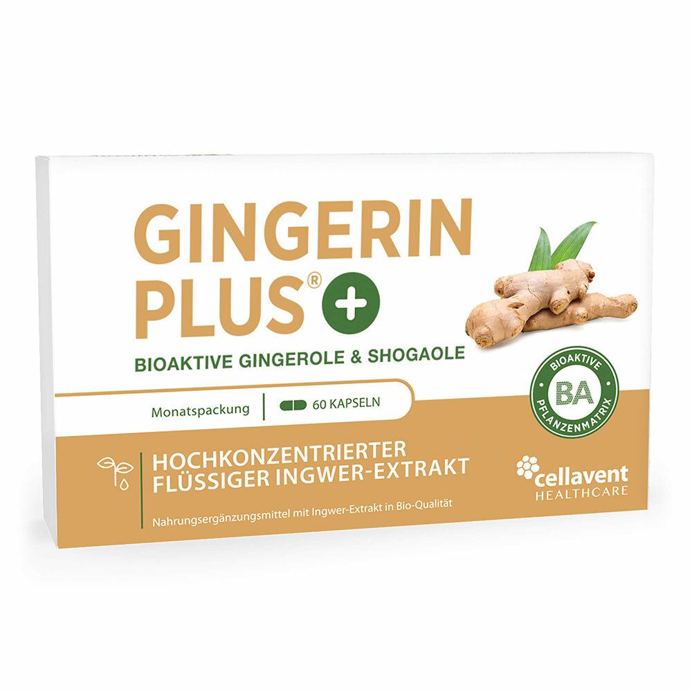 Gingerine Plus® Gingembre en gélules