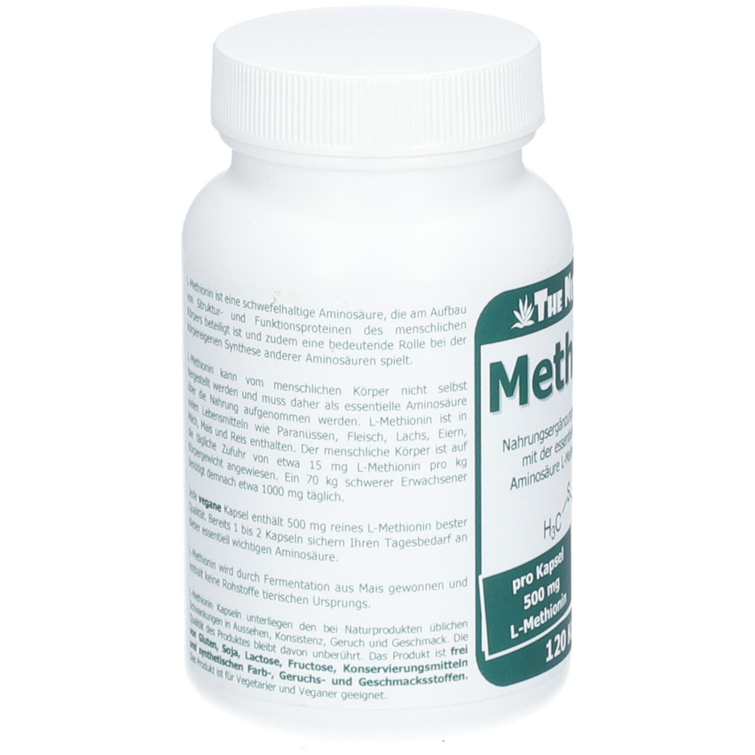 Methionin 500 mg Kapseln 120 St