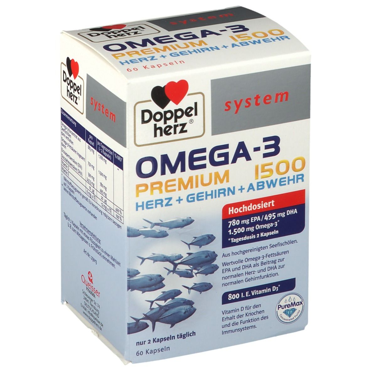 Doppelherz® system Omega-3 Premium 1500