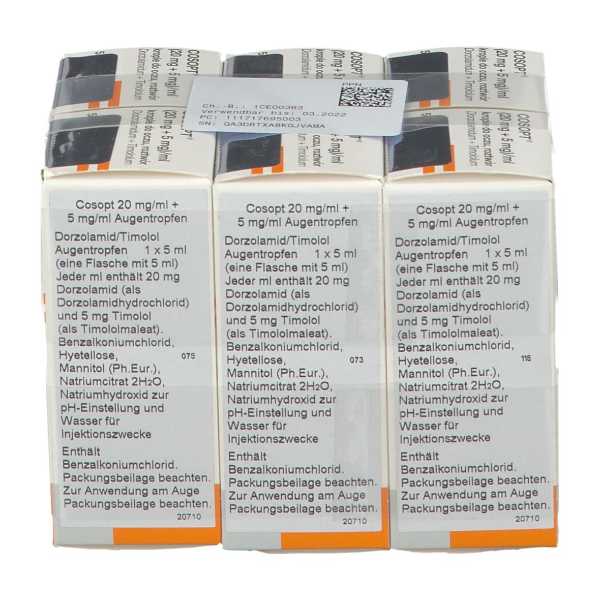 Cosopt® 20 mg/ml